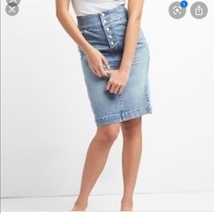COPY - Gap denim pencil skirt  Size 24